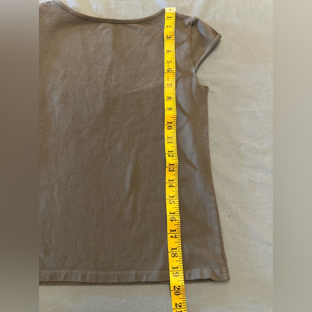 Brandy Melville Brown Cap Sleeve Tank Top - Picture 5 of 5